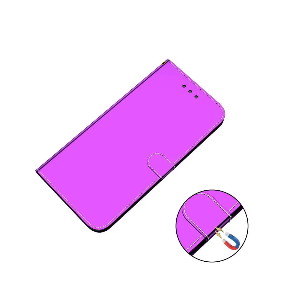 Mirror Google Pixel 6 Pro flip case - Purple