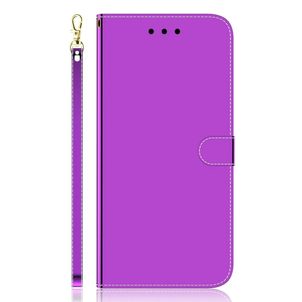 Mirror Google Pixel 6 Pro flip case - Purple