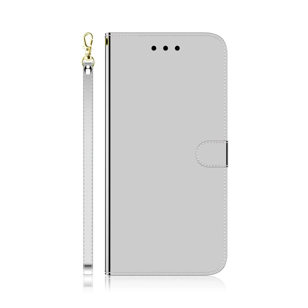 Mirror Samsung Galaxy A23 flip case - Silver