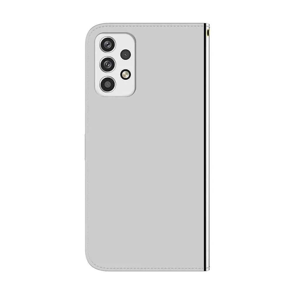 Mirror Samsung Galaxy A23 flip case - Silver