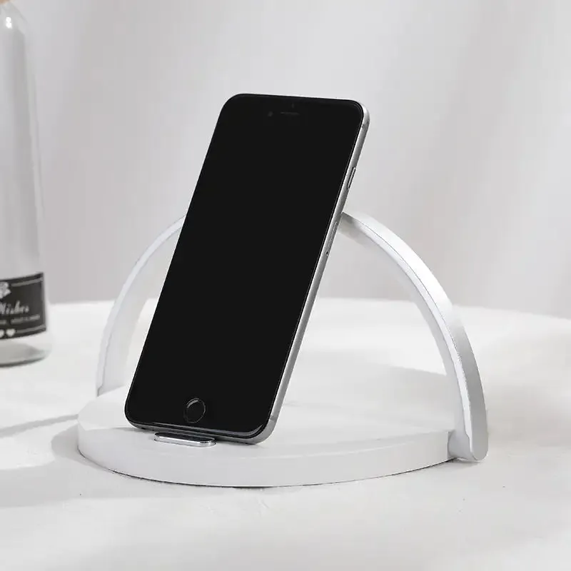 Moonlit Soft Glow LED Light, Wireless Phone Charger And Stand