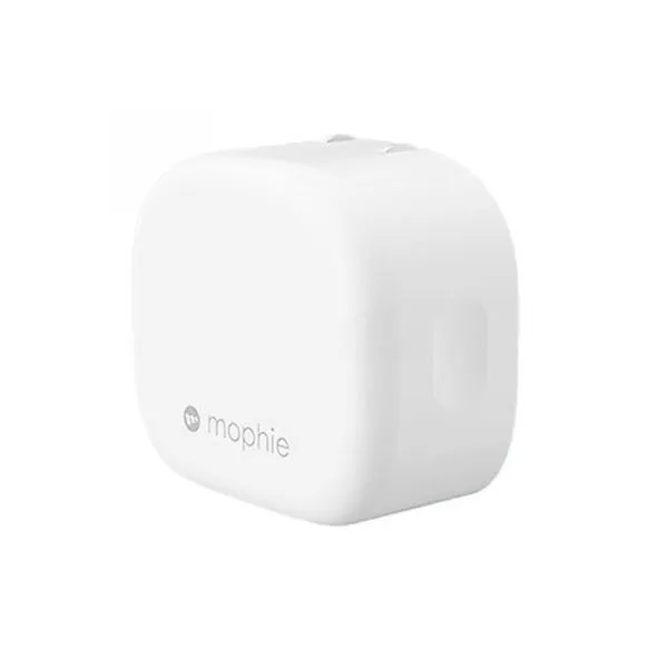 Mophie PD 45W with Dual USB-C Charger - White