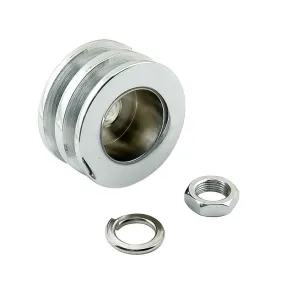 Mr. Gasket Chrome Plated Alternator Pulley - Double Groove