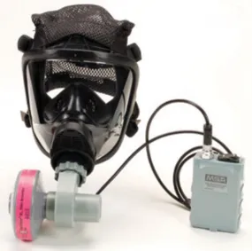 MSA Respirator Papr Assembly Mm2K-Mc Small Advantage 4100 Hycar