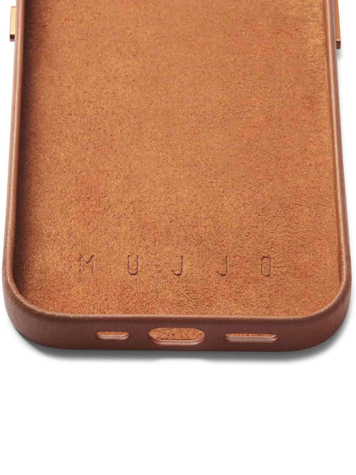 Mujjo Full Leather Wallet Case for iPhone 14 Pro