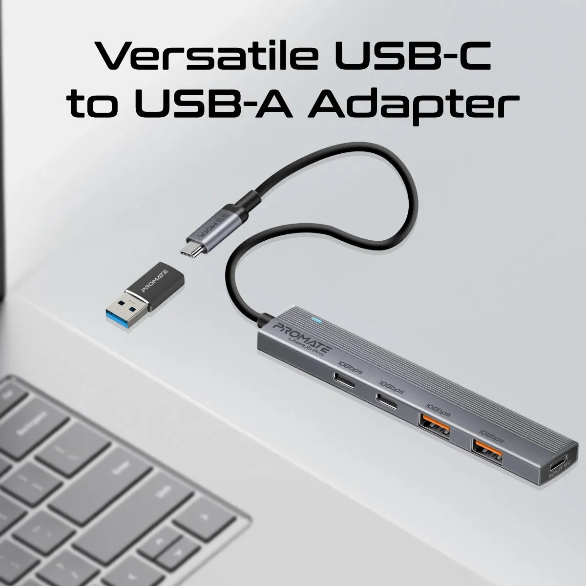 Multi-Port 10Gbps USB-C Data Hub