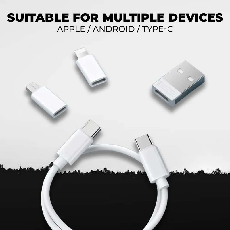 Multicable 5 in 1 3A Fast Charge with Phone Stand