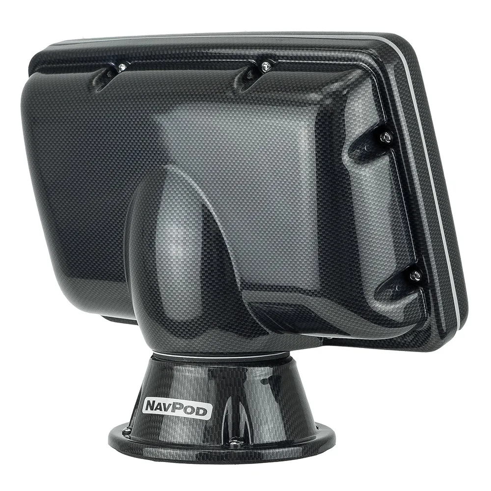 NavPod PP4814 PowerPod Pre-Cut f/Raymarine a95/a97/a98 - Carbon Black