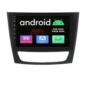 Navtech KK2002 9" Inch Mercedes Benz E-Class,CLS W211 Carplay,Android OEM Radio