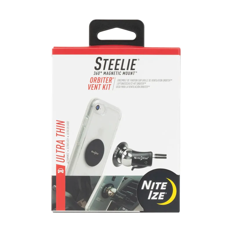 Nite Ize Black Ultra Strong Cell Phone Car Vent Mount For All Mobile Devices