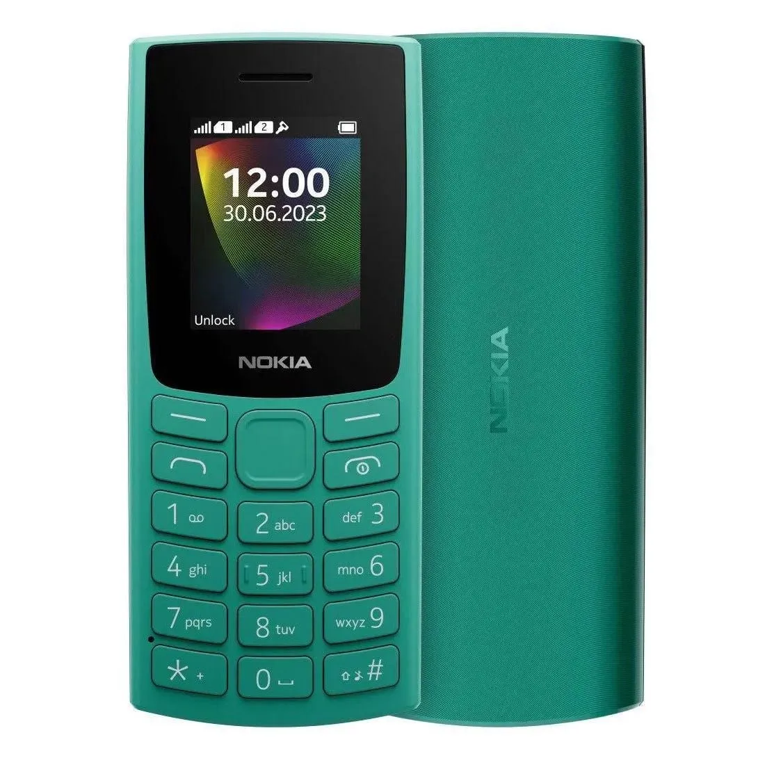 Nokia 106 TA-1564 DS NENA1 Dual SIM 512MB Ram 512MB ROM (1.8 Inches) (GSM) - (Black)