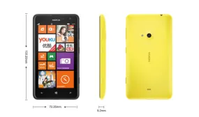 Nokia Lumia 625 - 8GB - Yellow (Unlocked) Smartphone