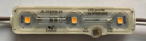 NovaBright NB-004WW-24 Warm White LED Module 12V 1.44W (100PCS)