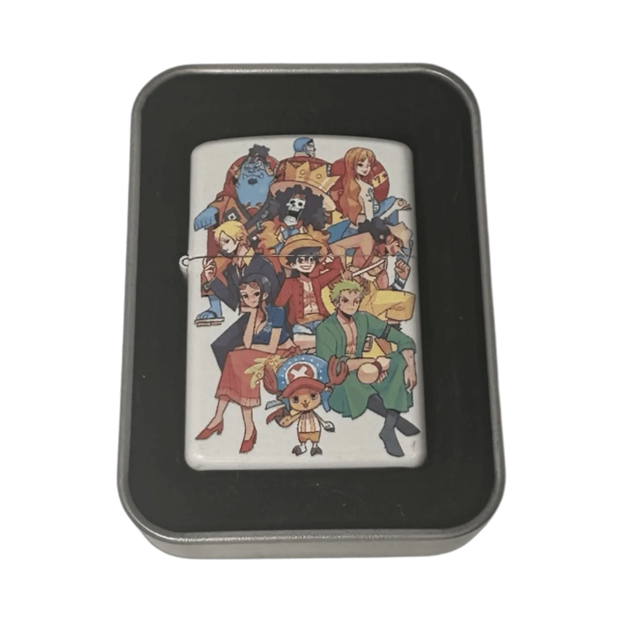 One Piece Anime Windproof Flip Top Lighters