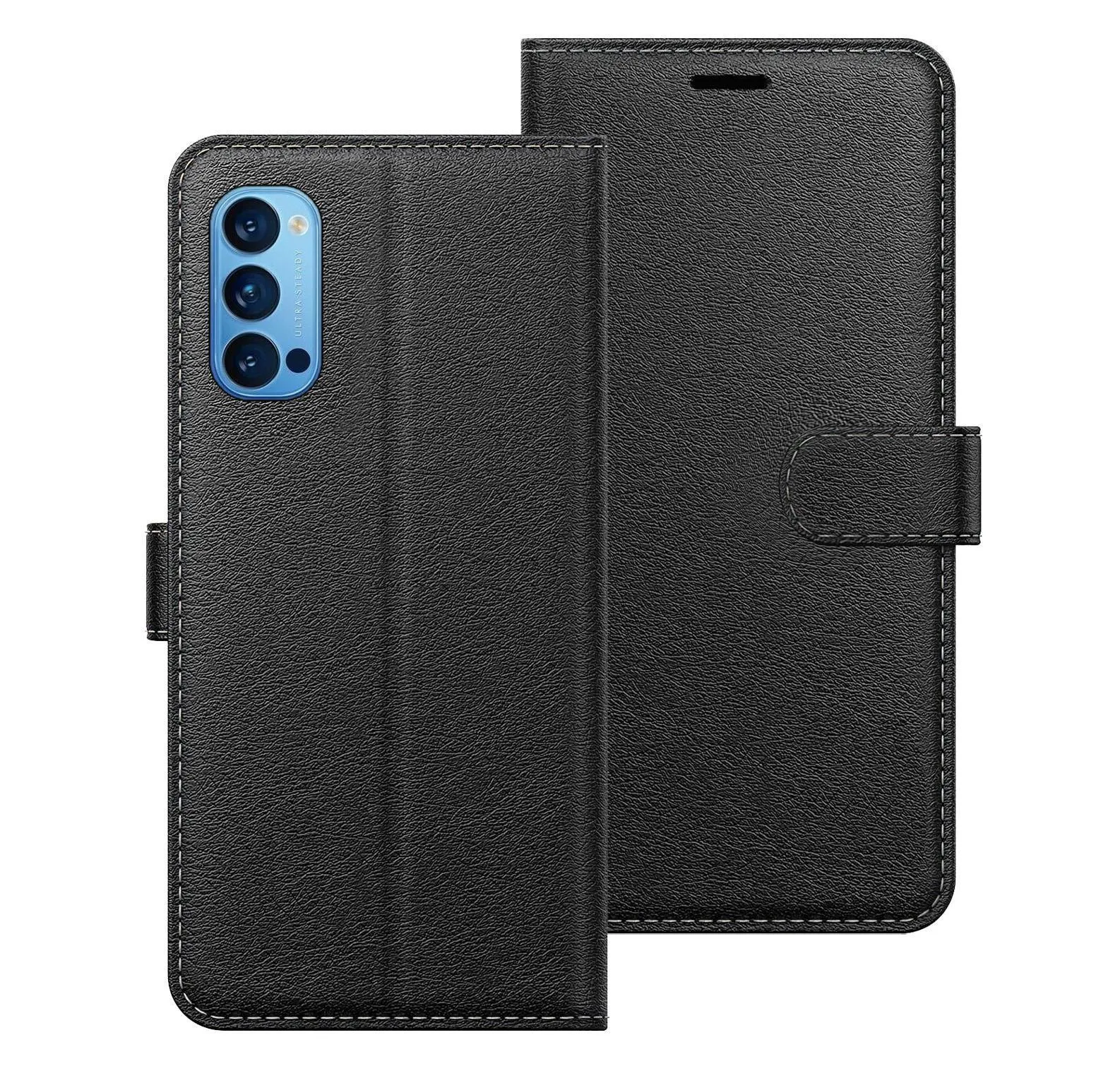 Oppo Reno 4 5G Flip Folio Book Wallet Case