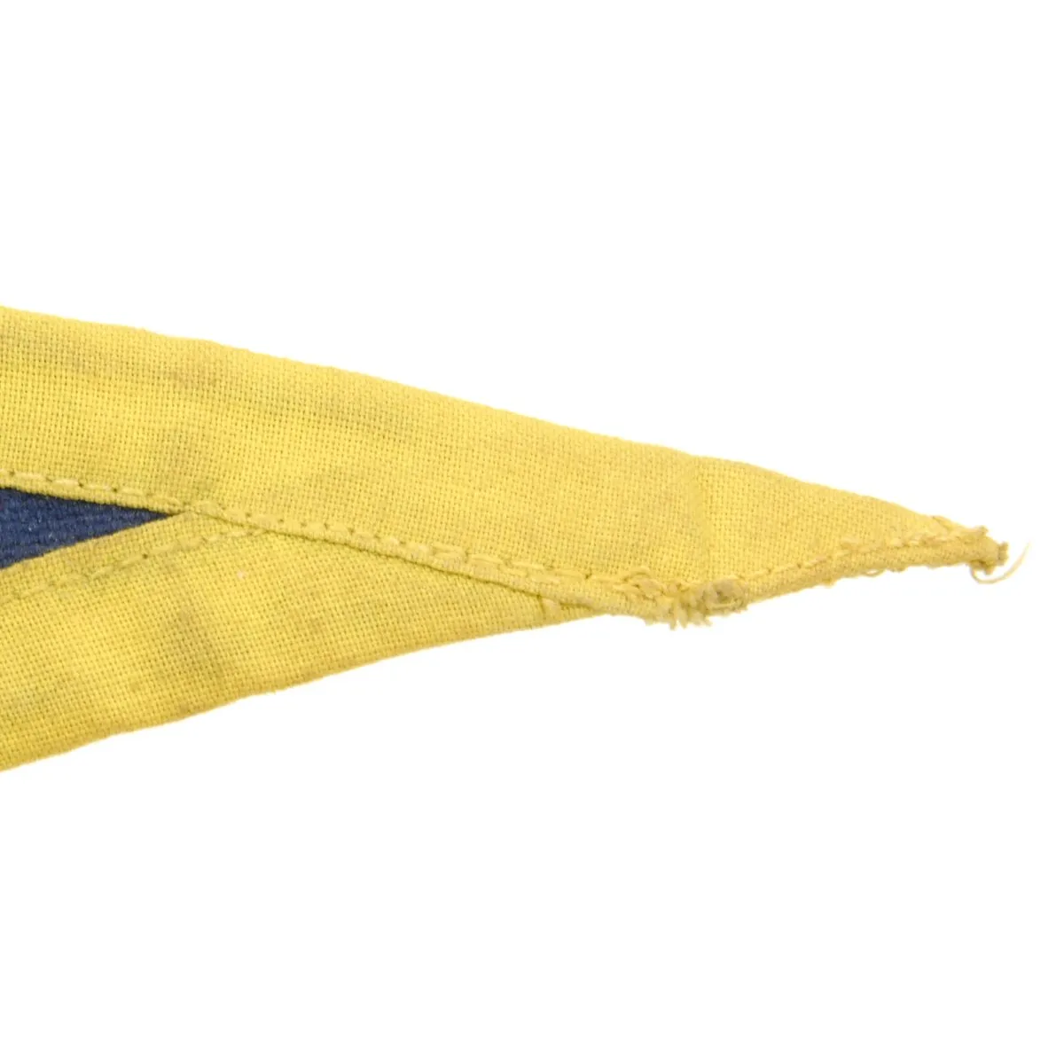 Original German WWII Navy Kriegsmarine Officer Vehicle Staff Car Fender Pennant Flag