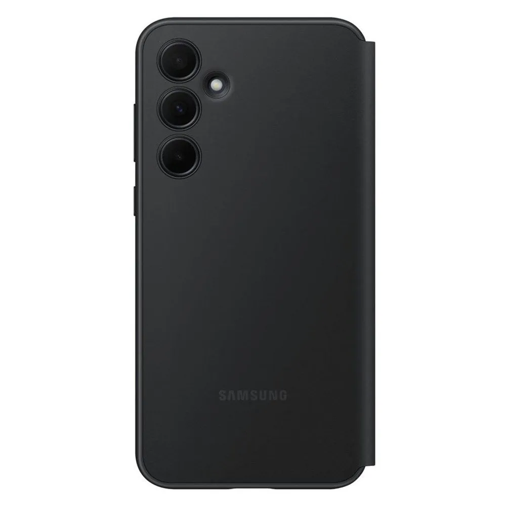 Original Samsung Galaxy A35 (5G) Smart View Cover m. Pung - Sort (EF-ZA356CBEGWW)