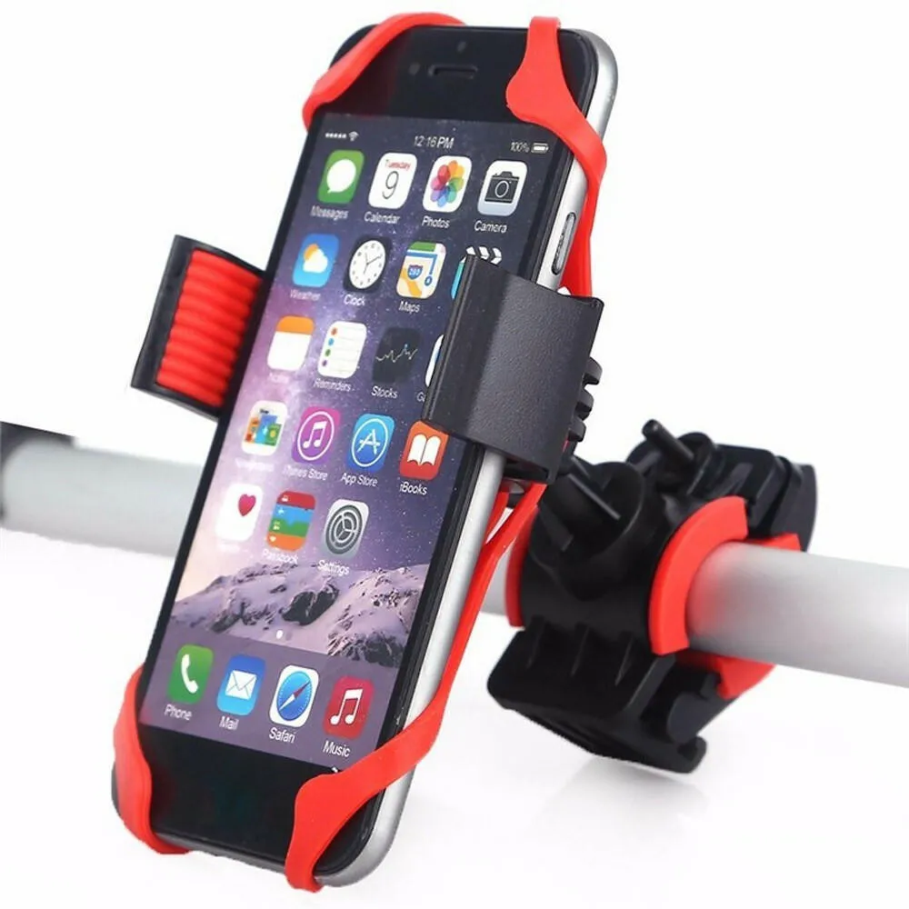 Outdoor Universal Bicycle Stand Bike Navigation Clip Mountain Riding Mobile Phone Anti-shock Holder