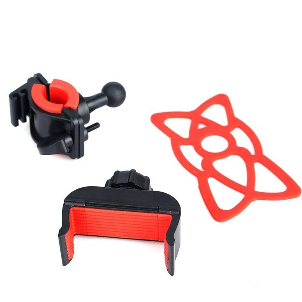 Outdoor Universal Bicycle Stand Bike Navigation Clip Mountain Riding Mobile Phone Anti-shock Holder