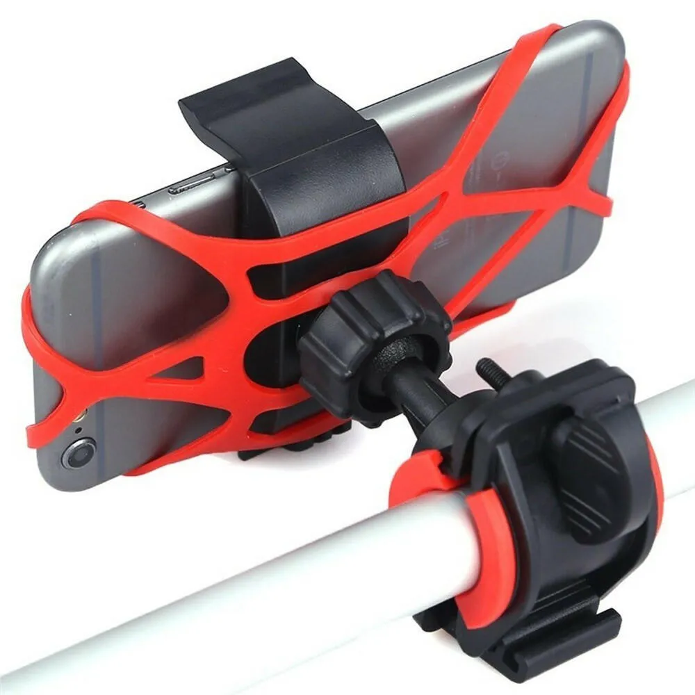 Outdoor Universal Bicycle Stand Bike Navigation Clip Mountain Riding Mobile Phone Anti-shock Holder