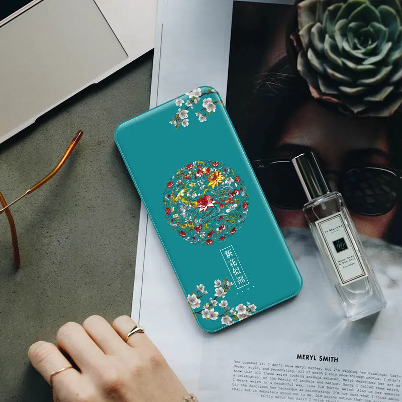 Palace flowers Pattern USB Portable Charger Power Bank Creative Gift