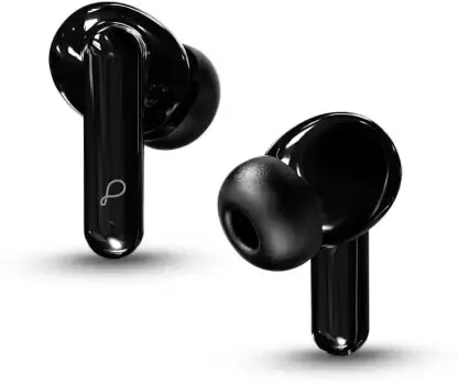 Pebble Twins Pro True Wireless Earpods, ENC with Quad Mics (Black)