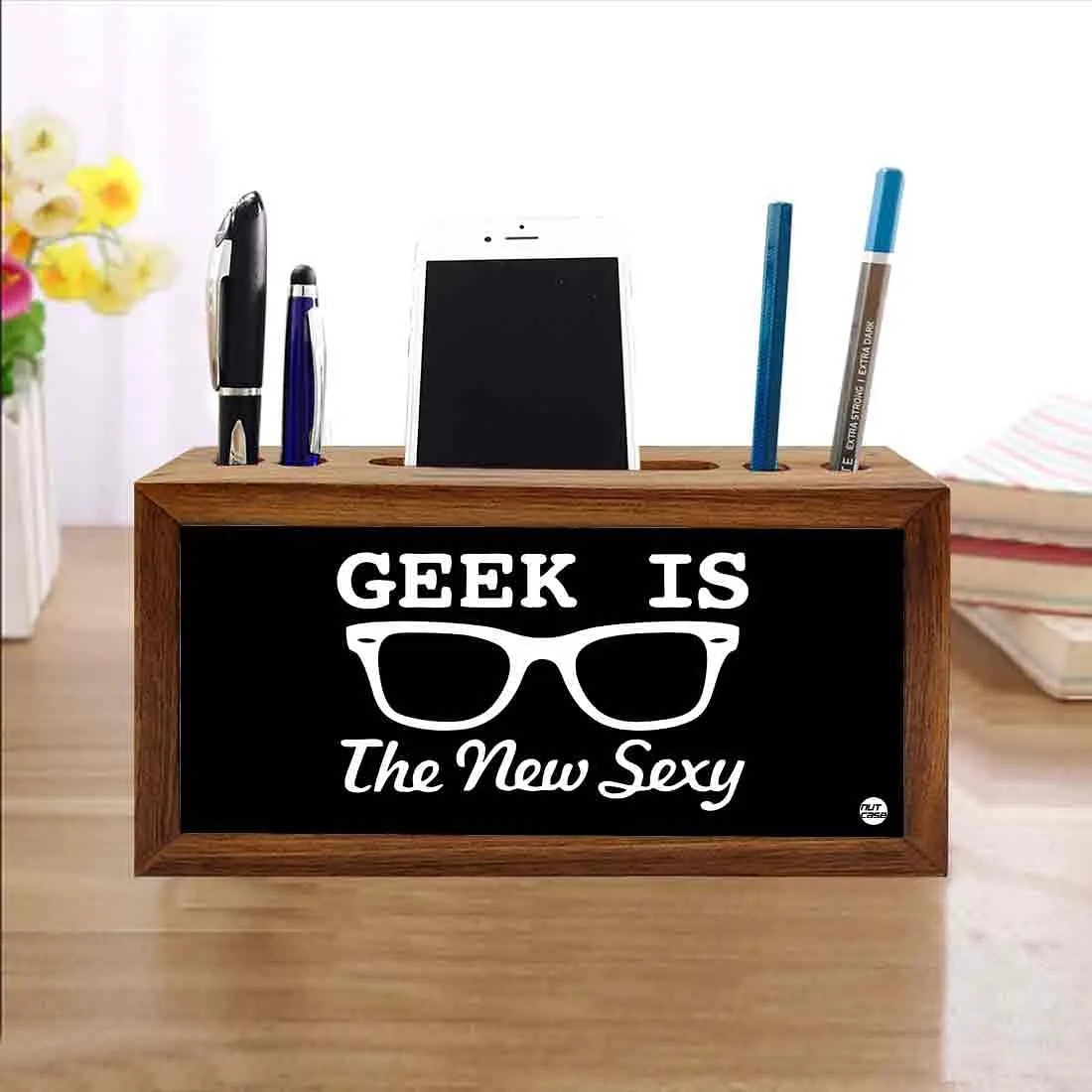 Pen Mobile Stand Holder Desk Organizer - Inner Geek