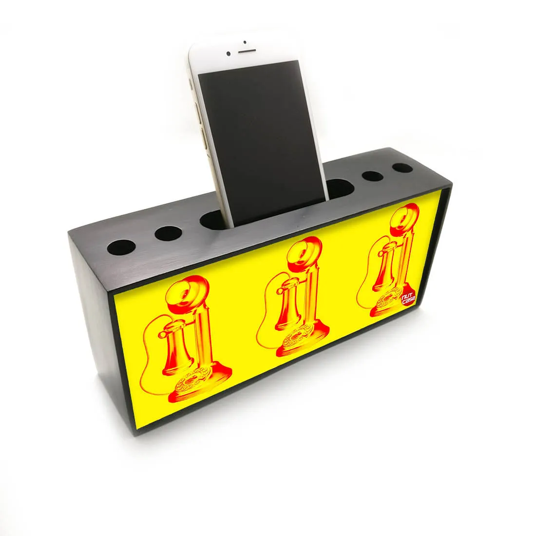 Pen Mobile Stand Holder Desk Organizer - Phone Home