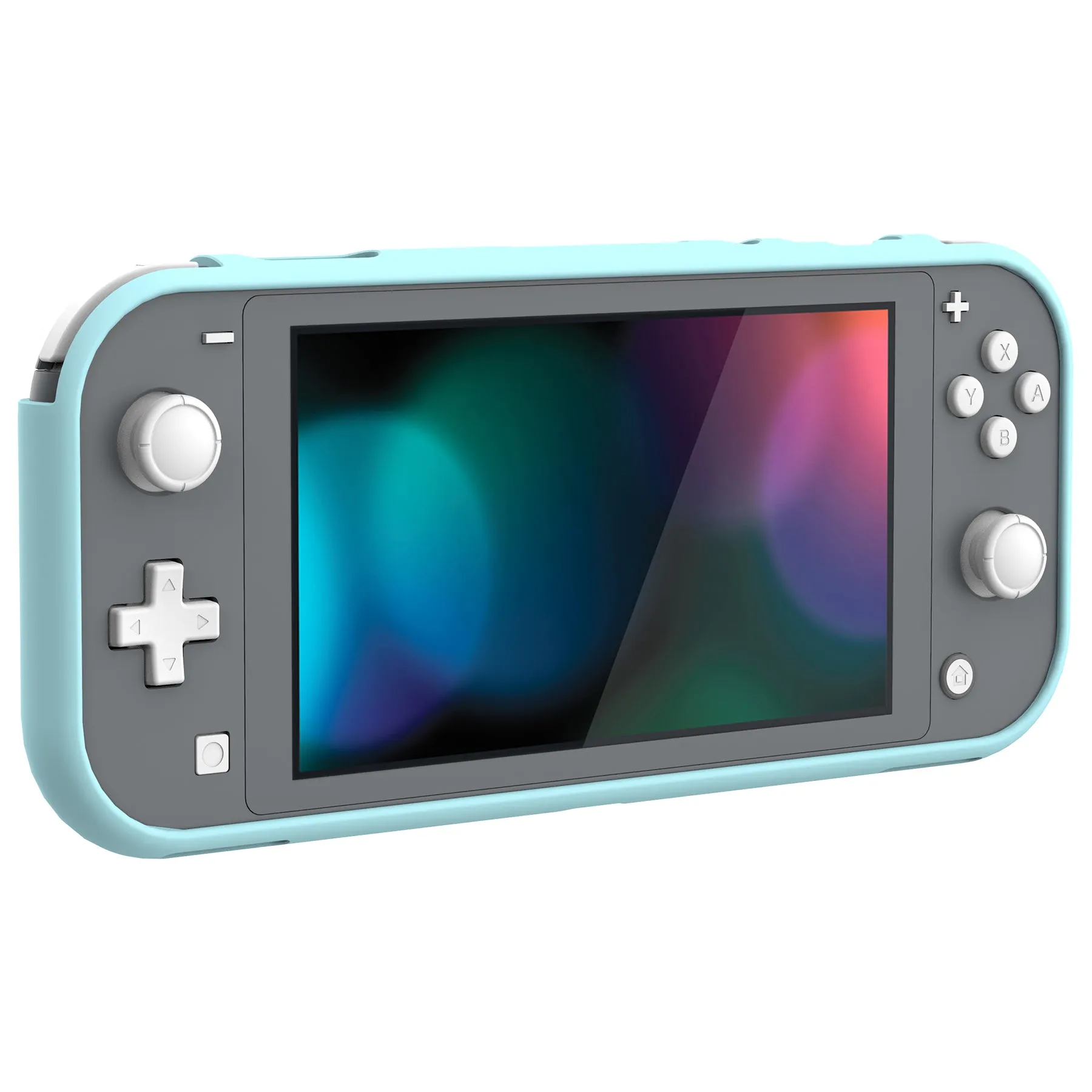 PlayVital Rainbow on Cloud Custom Protective Case for NS Switch Lite, Soft TPU Slim Case Cover for NS Switch Lite - LTU6008