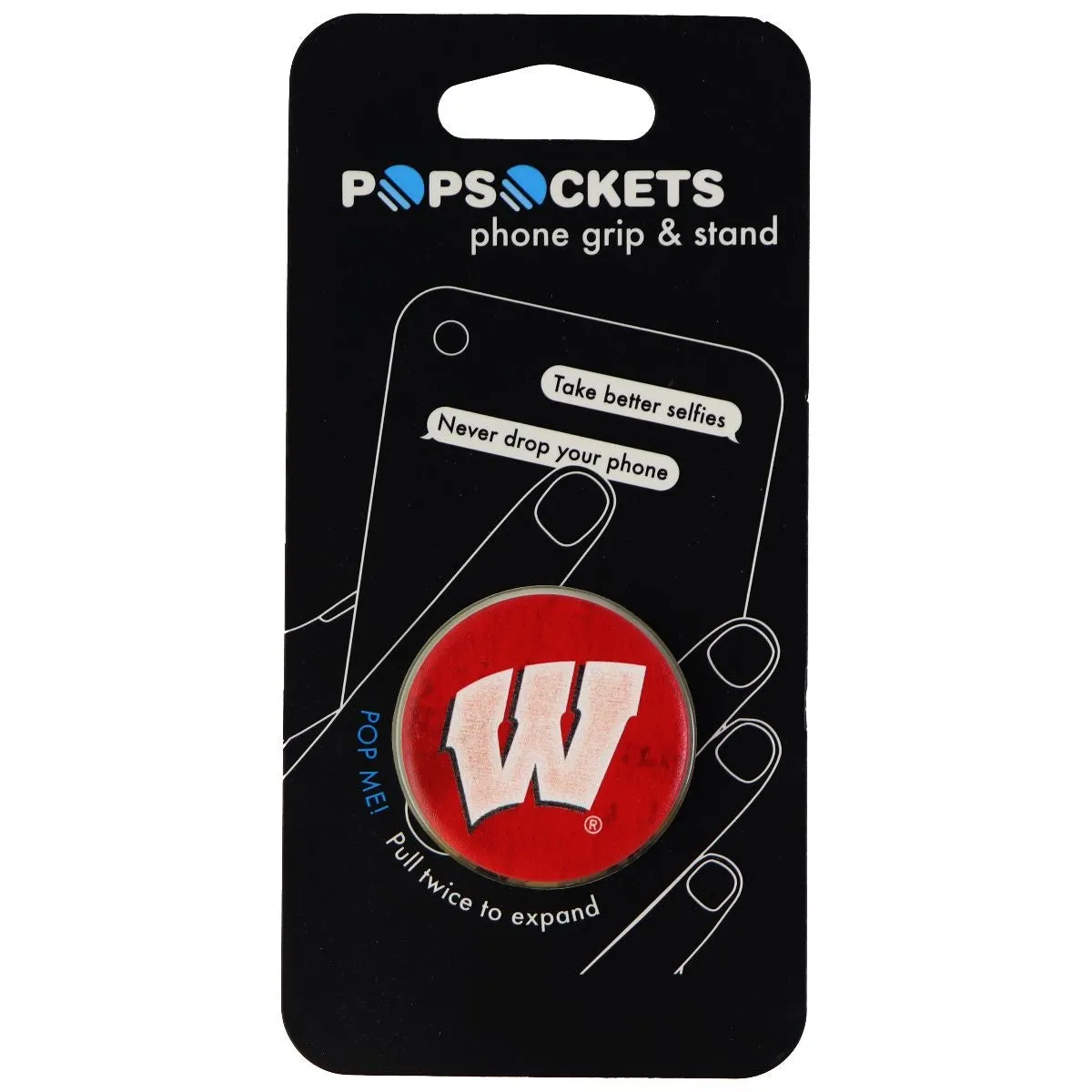 PopSockets: Collapsible Grip & Stand for Phones and Tablets - Wisconsin Heritage