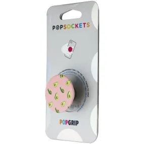 PopSockets PopGrip Expanding Stand and Grip with Swappable Top - Avocados Pink