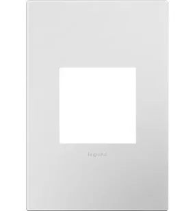 Powder White, 1-Gang Wall Plate