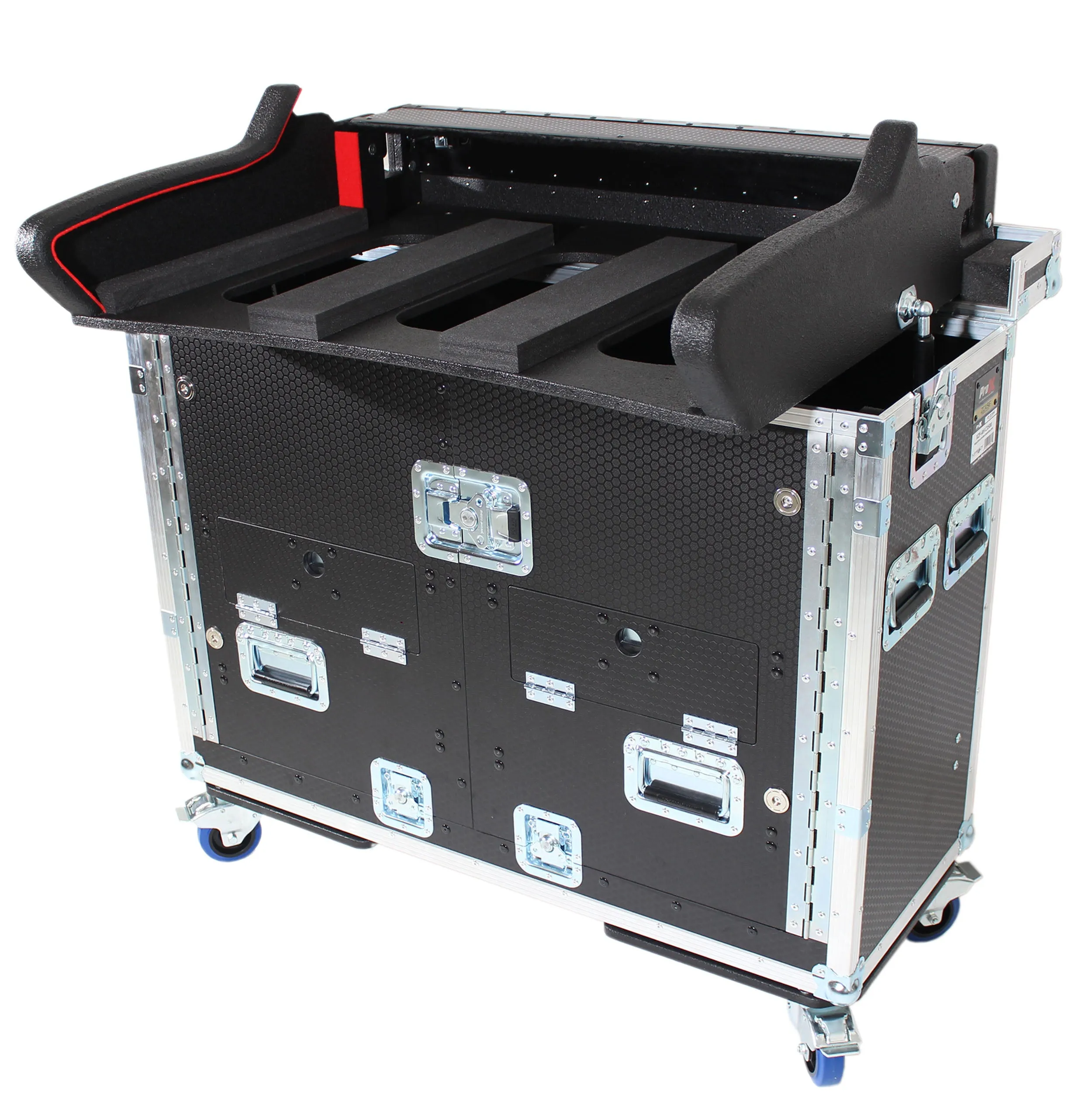 ProX XZF-AHC3500 Flip-Ready Easy Retracting Hydraulic Lift Case for Allen and Heath DLive C3500 Console by ZCase®