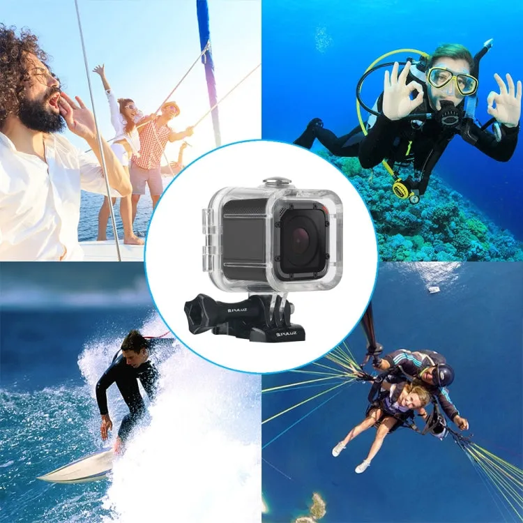 PULUZ 45m Underwater Waterproof Housing Diving Protective Case for GoPro HERO5 Session /HERO4 Session /HERO Session, with Buckle Basic Mount & Screw