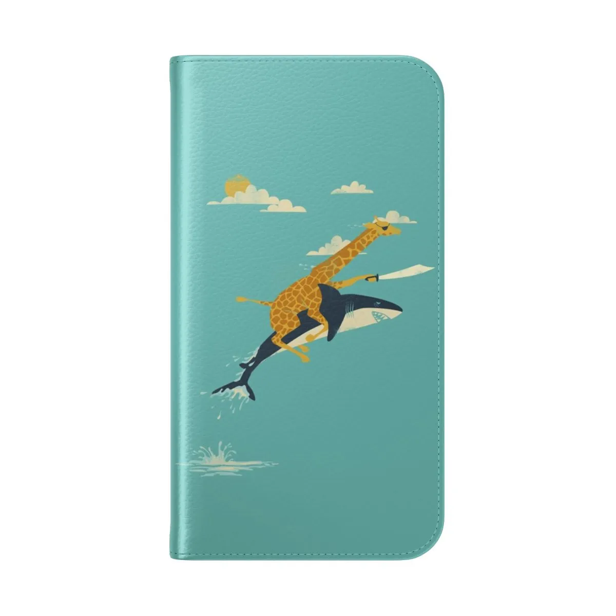 "Safari-Themed Flip Cover Phone Case for Smartphone"