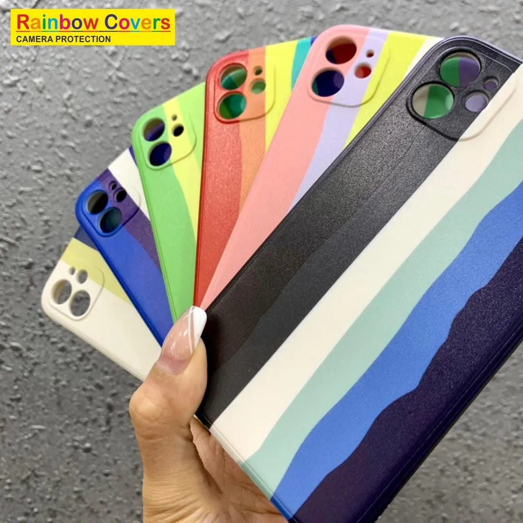 Rainbow Soft Print Case For Oneplus