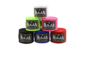 RAJA RCH-7 MUAY THAI BOXING HANDWRAPS Elastic 3.5 m x 5 cm 6 Colours