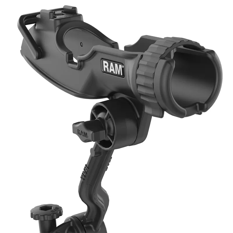 RAM ROD® HD Fishing Rod Holder with RAM® Track-Node™ Base