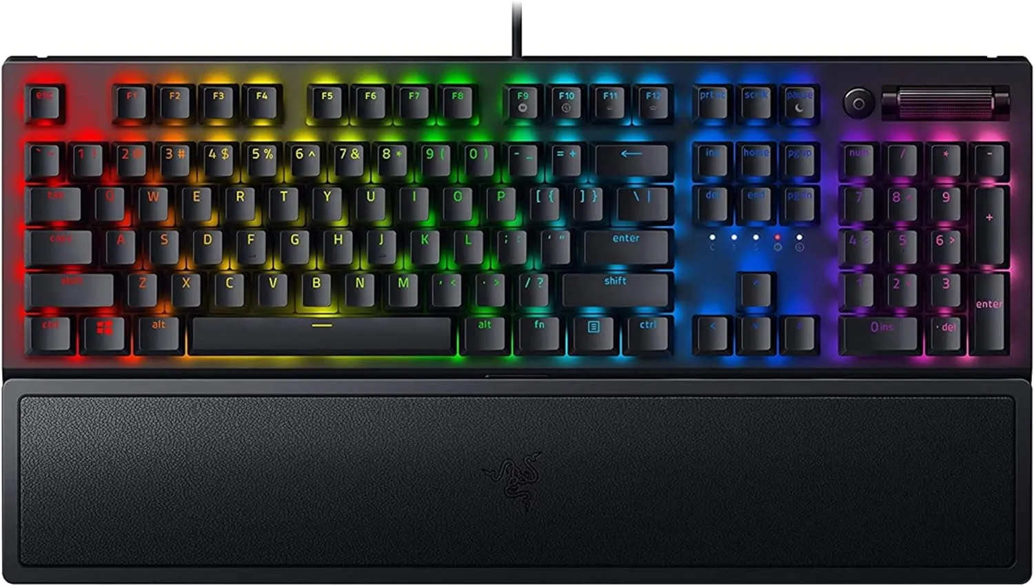 Razer BlackWidow V3 (黃軸, 繁體中文鍵盤配置) 機械式遊戲鍵盤 RZ03-03542200-R3T1