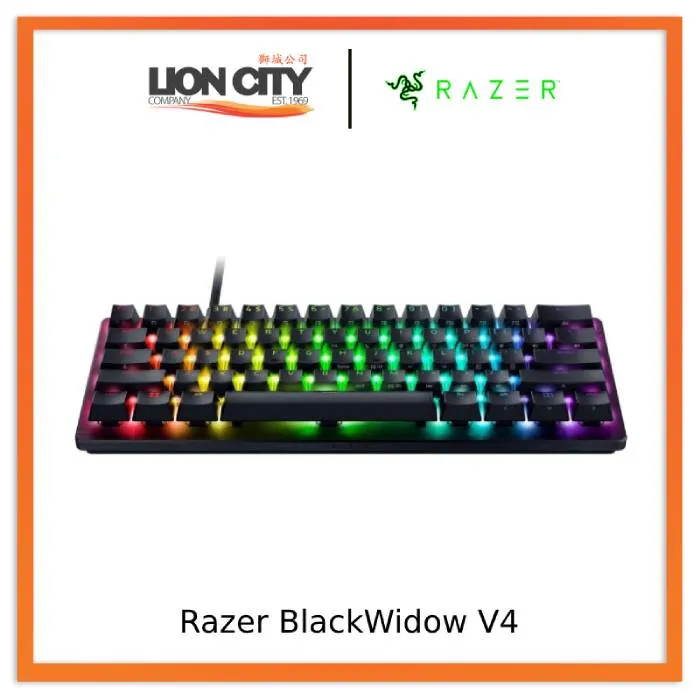 Razer BlackWidow V4 -Green Mechanical Switches