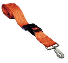 RESTRAINT STRAPS w/SWIVEL SPEED CLIP & AUTOMOTIVE-TYPE BUCKLE - 5.1 x 152.4 cm