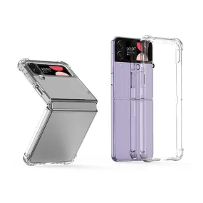 REXOM Clear Phone Case for SM Z Flip 4, Transparent