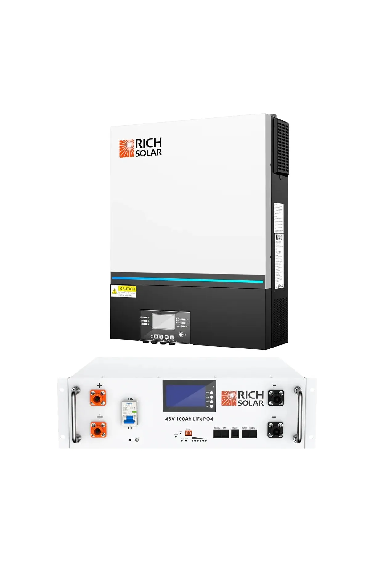 Rich Solar 6500 Watt (6.5kW) 48 Volt Off-grid Hybrid Solar Inverter