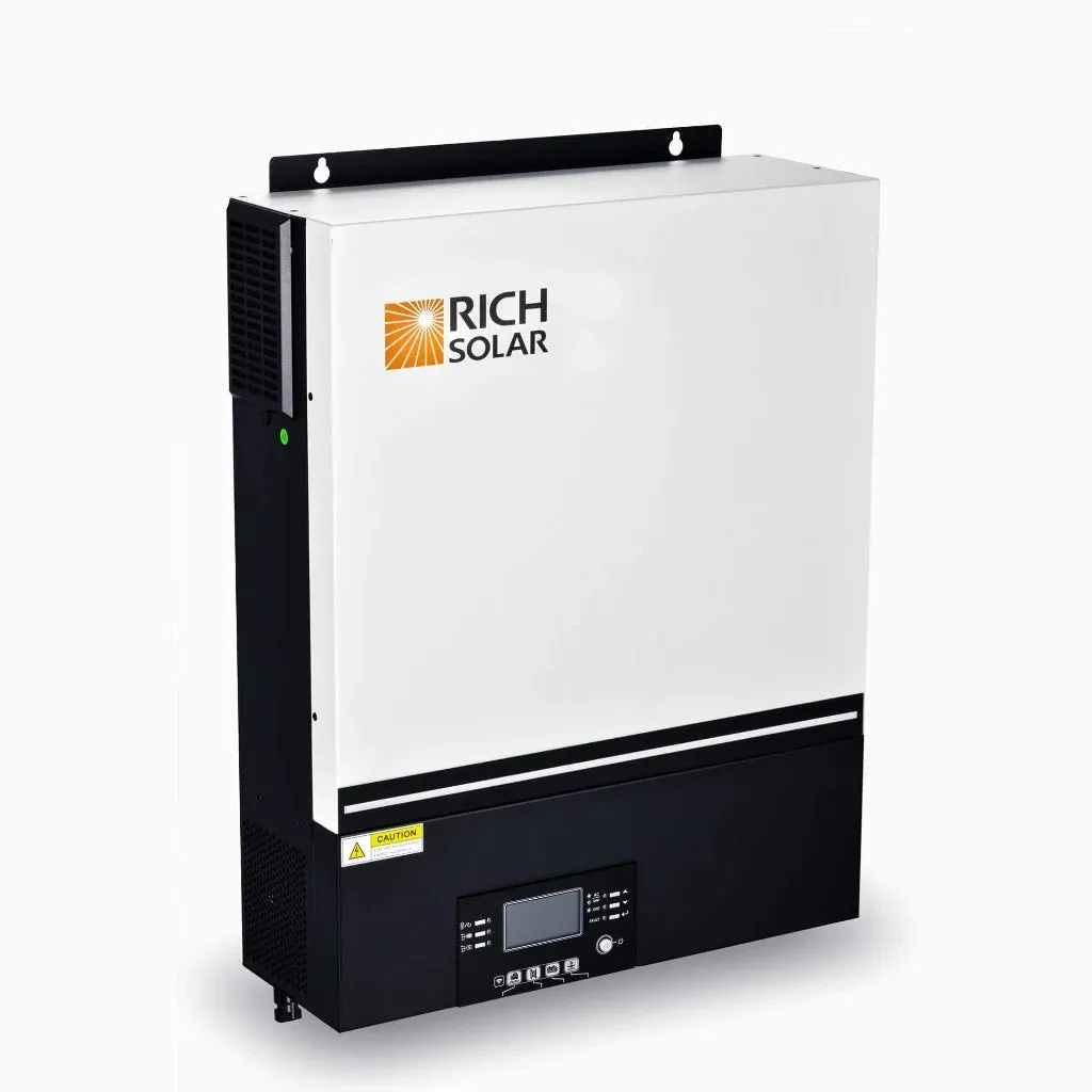 Rich Solar 6500 Watt (6.5kW) 48 Volt Off-Grid Hybrid Solar Inverter