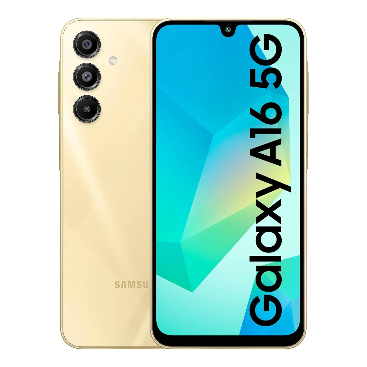 Samsung Galaxy A16 5G (Gold, 8GB RAM, 128GB Storage) | Super AMOLED | 50MP Triple Camera with Ultra Wide Lens |