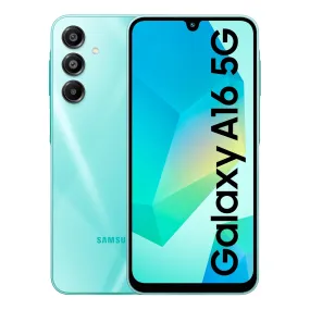 Samsung Galaxy A16 5G (Light Green, 8GB RAM, 128GB Storage) | Super AMOLED | 50MP Triple Camera with Ultra Wide Lens | 6 OS & 6 Years Security Updates | IP54 | Tap & Pay | 5000mAh