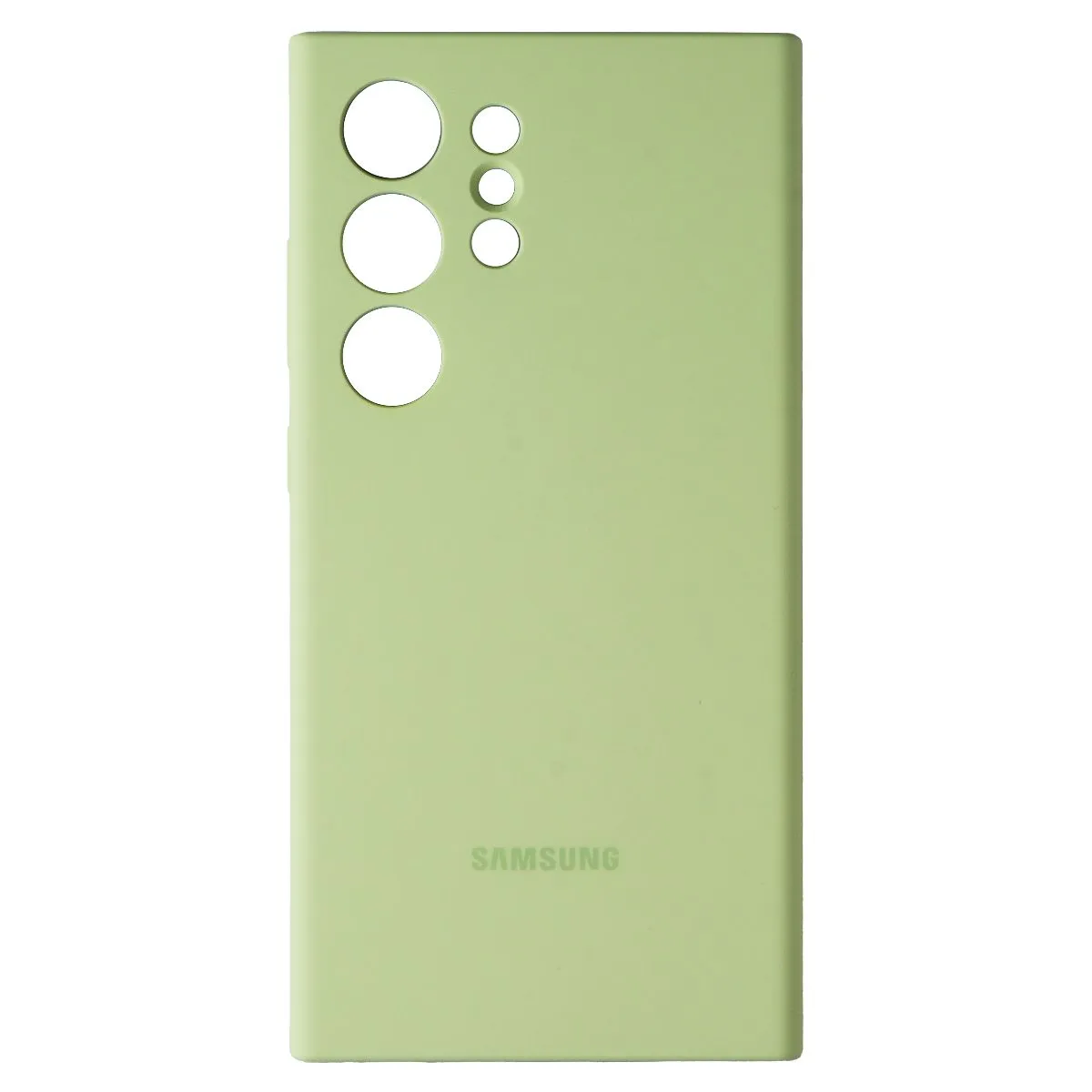 Samsung Official Silicone Case for Samsung Galaxy S24 Ultra - Lime