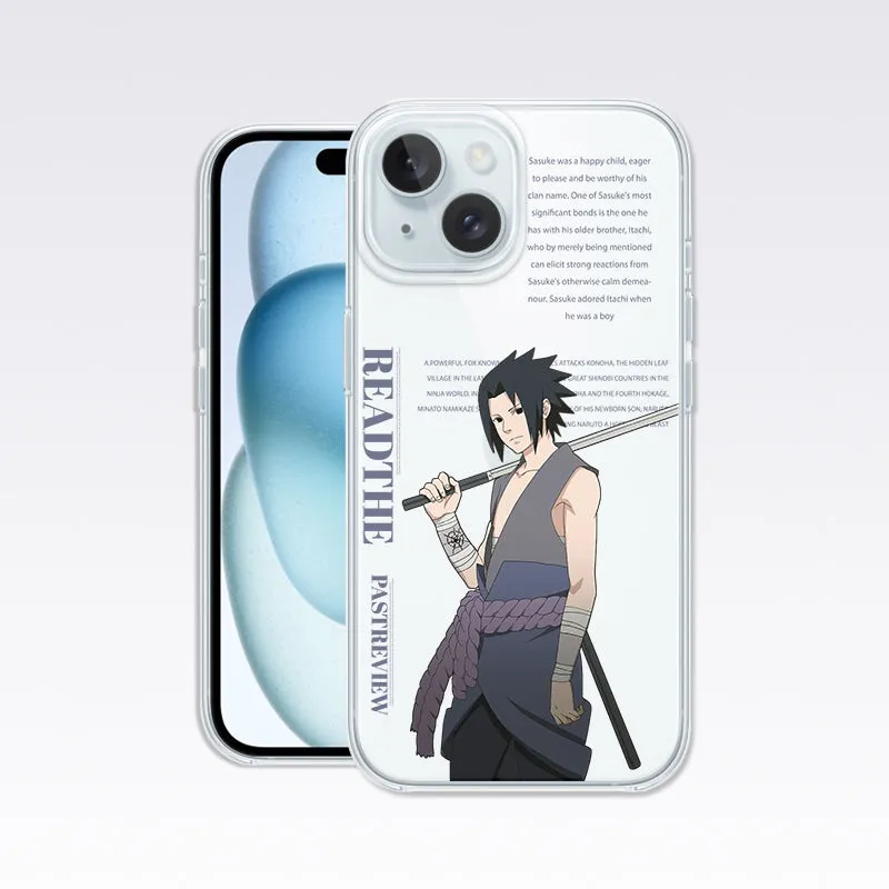 Sasuke Anime Clear Silicon Cover