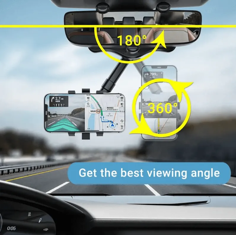 Secure 360° Smartphone Car Holder - Drive Safely