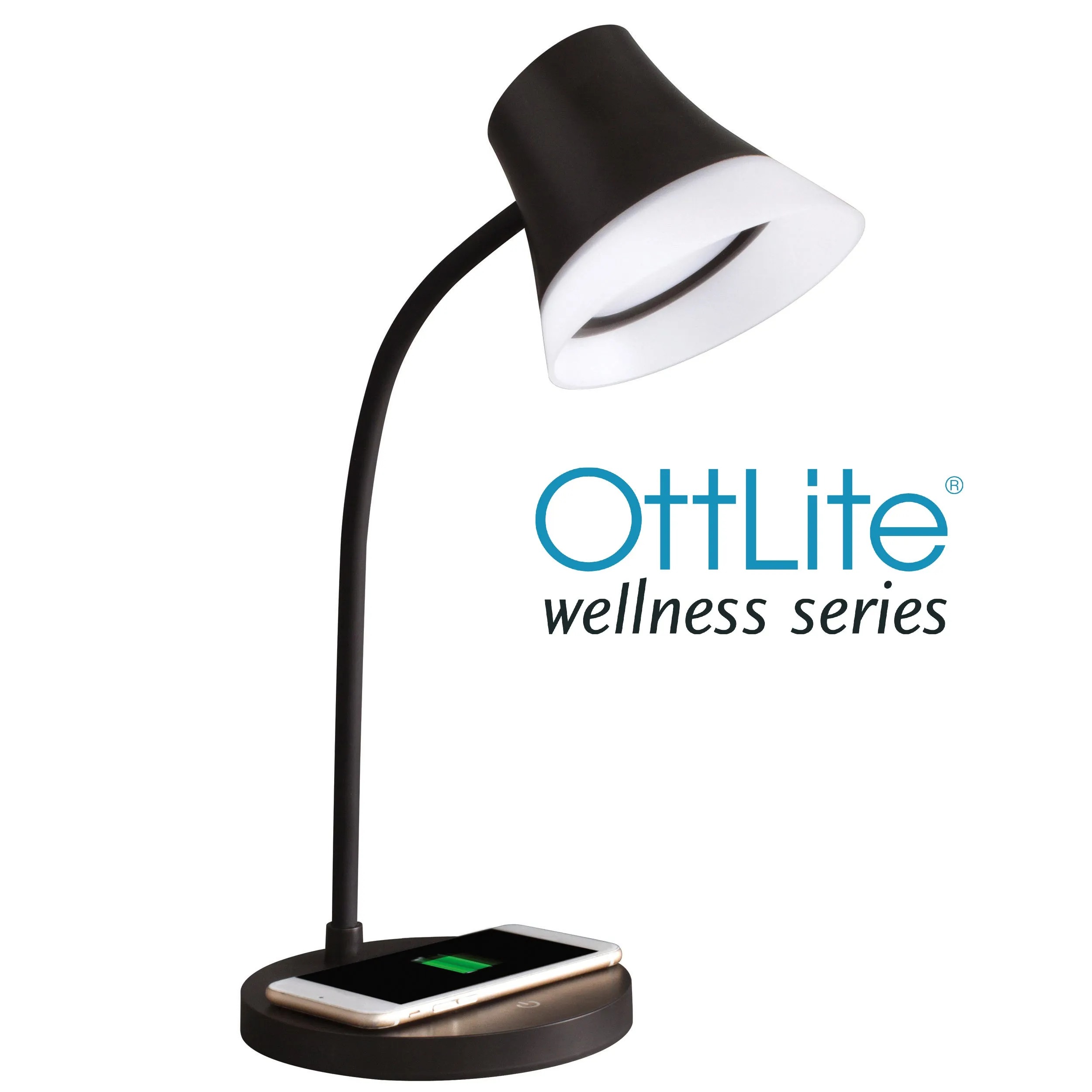 Shine LED Desk Lamp with Wireless Charging